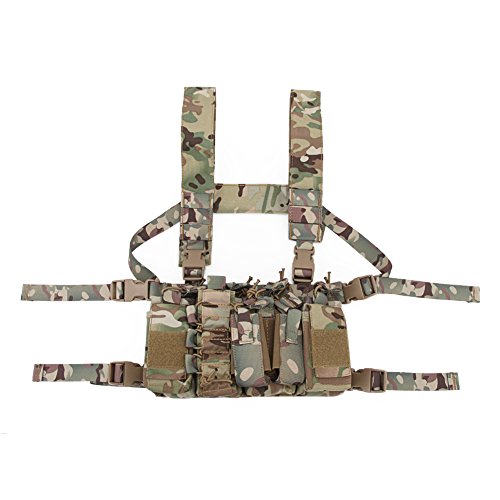 OAREA Taktische Sling Weste Chest Rig Combat Recon Gear Weste mit Magazintasche für Airsoft-Jagdspiele von OAREA