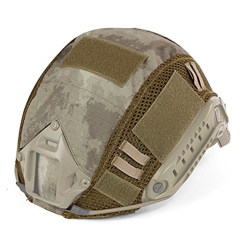 Taktische Schnelle Helmabdeckung Jagd Airsoft Paintball Tuch Stil Helm Zubehör für Militär von OAREA