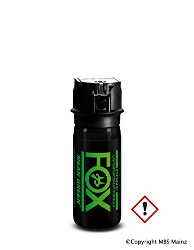 OBRAMO Fox Labs Mean Green Tierabwehrspray 45ml Nebel Abwehrspray zur Verteidigung von OBRAMO