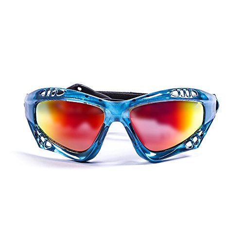 OCEAN SUNGLASSES - Australia - lunettes de soleil polarisÃBlackrolles - Monture : Bleu Transparent - Verres : Revo Jaune (11701.6) von OCEAN SUNGLASSES