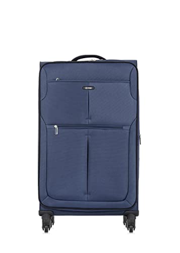 OCHNIK Großer Koffer | Softcase | Material: Nylon | Farbe: Marineblau | Größe: L | Maße: 79×46,5×32 cm | Fassungsvermögen: 89l | hohe Qualität von OCHNIK