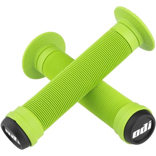 ODI Unisex – Erwachsene Griffe BMX Longneck ST, Grün, 143mm von Old Dutch International