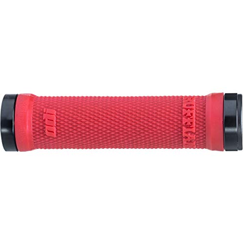 ODIA7 Unisex-Erwachsene red/blk ODI Lock-On MTB Bonus Pack, Ruffian-Rot/Schwarz, 130mm von ODIA7
