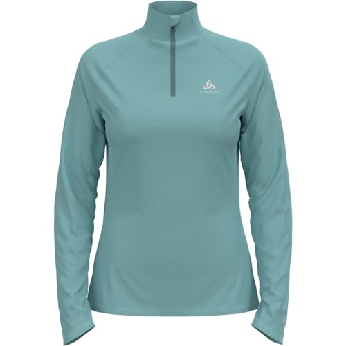 ODLO Laufshirt Damen Langarm Essential I Sport Shirt I Sport Oberteil I Midlayer I Fitness Shirt von Odlo