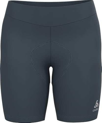 ODLO Fahrradhose Damen Kurz Essential I Gepolsterte Radlerhose von Odlo