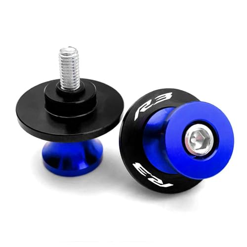 ODSMBK Motorrad CNC Hecksupport Schwingenarm Spulen-Slider Ständer Schwingenarm Bobbins Passt für Yamaha R3 YZF-R3 YZFR3 2017 2018 2019 2020 2021 Schwingarmspool-R3_f von ODSMBK