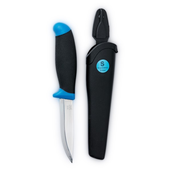 ØYO - Edelstahlmesser - Messer Gr Klinge: 10 cm schwarz/blau von ØYO