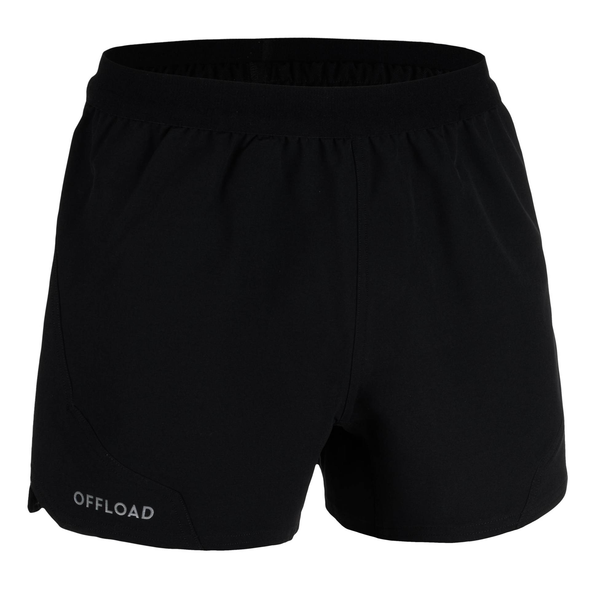 Herren Rugby Shorts - R500 schwarz von OFFLOAD