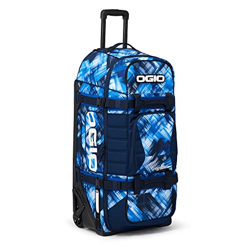 OGIO Rig 9800 Reisetasche mit Rollen, Blue Hash, Blue Hash, 91 Liter, Rig 9800 Reisetasche mit Rollen von OGIO