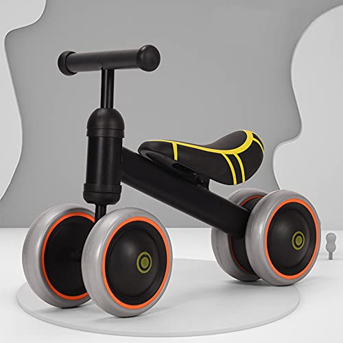 OHMG Kinder Laufrad ab 1 Jahr Balance Lauflernrad Spielzeug mit 4 Räder für 10-36 Monate Baby, Erst Rutschrad Fahrrad für Jungen Mädchen als Geschenke von OHMG