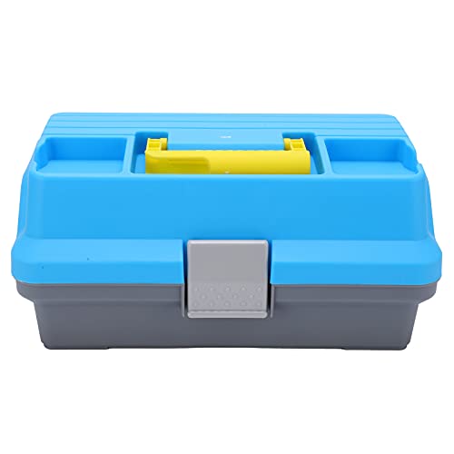 OKAT Klassische Tray-Tackle-Box, Starke und langlebige Angelbox, praktisch zum Angeln von OKAT