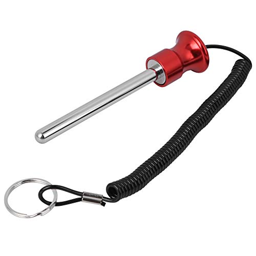OKBY Weight Stack Pin Magnetisch-Magnetic Weight Stack Pin mit Pull Rope Strength Training Equipment Zubehör(rot) von OKBY