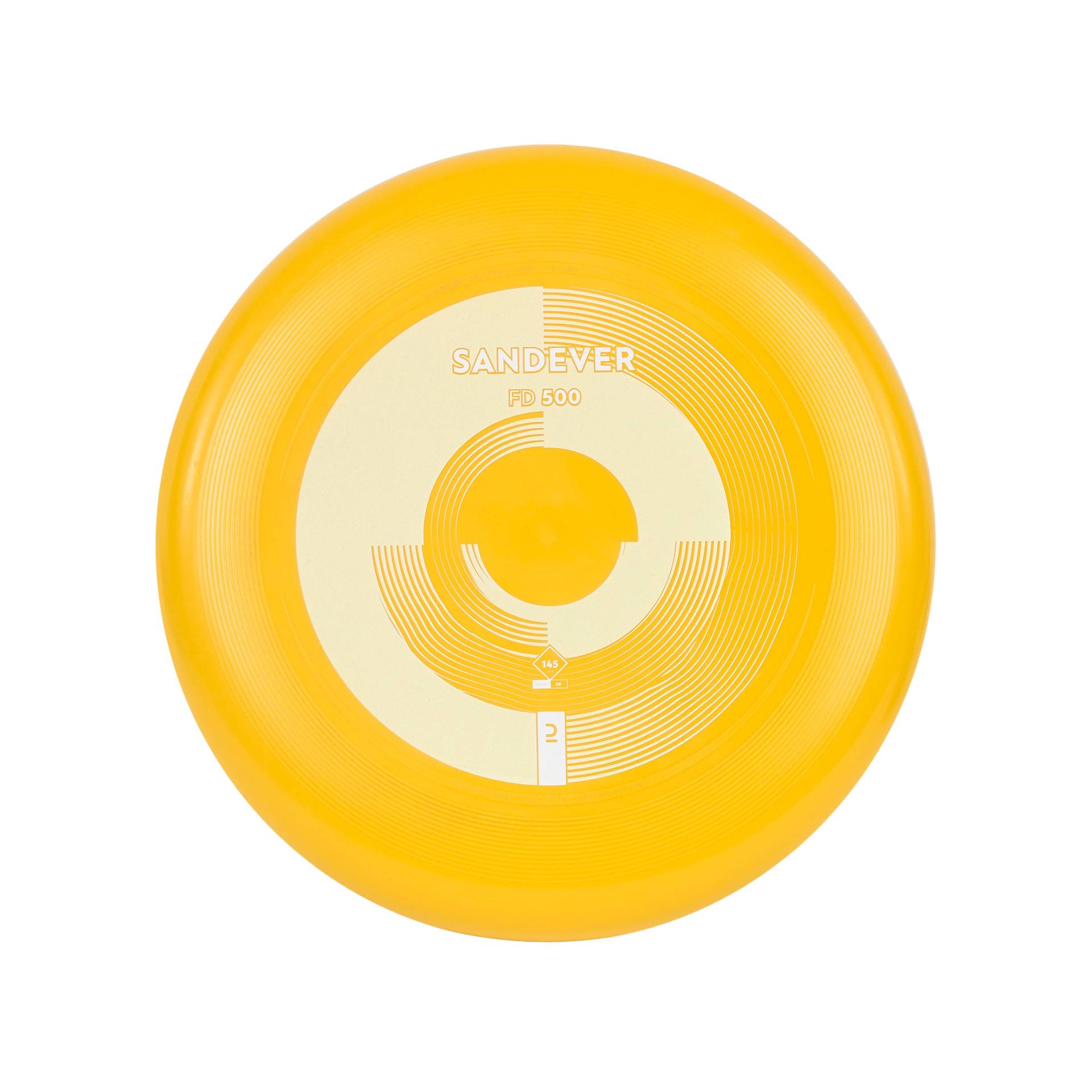 Kinder Wurfscheibe Ultimate D145 Vinyl gelb von OLAIAN