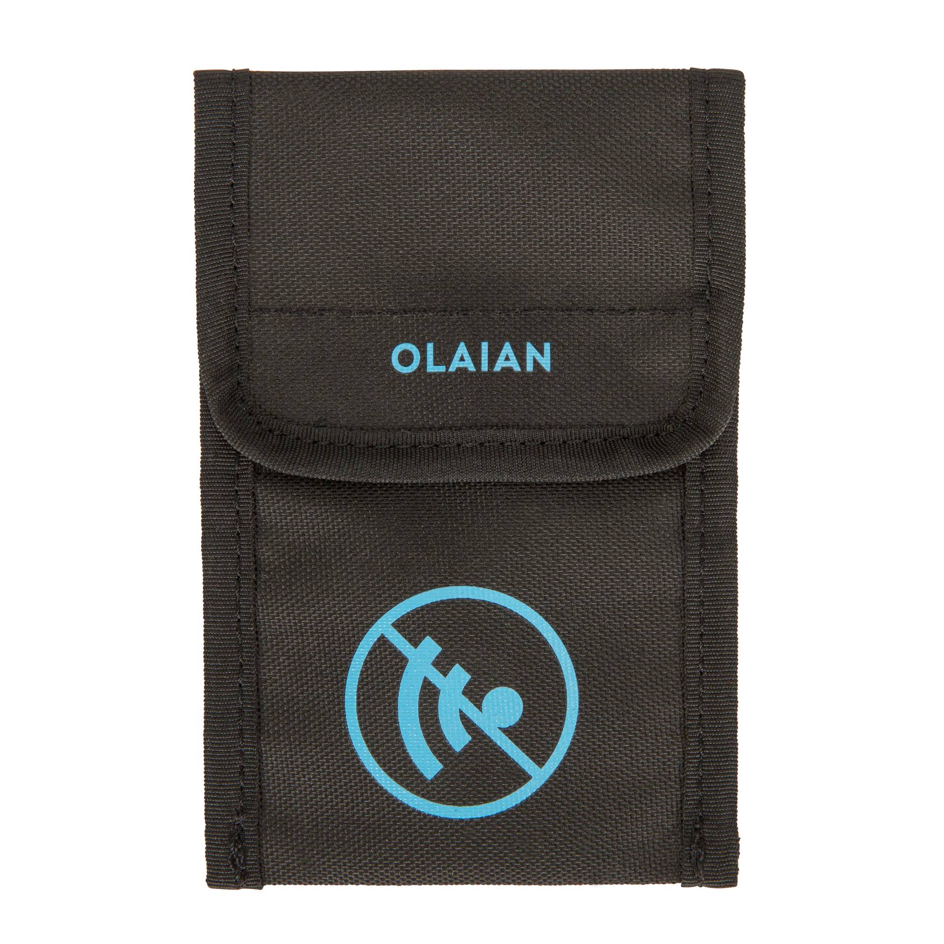 Schlüsseltasche mit RFID-Schutz - schwarz von OLAIAN