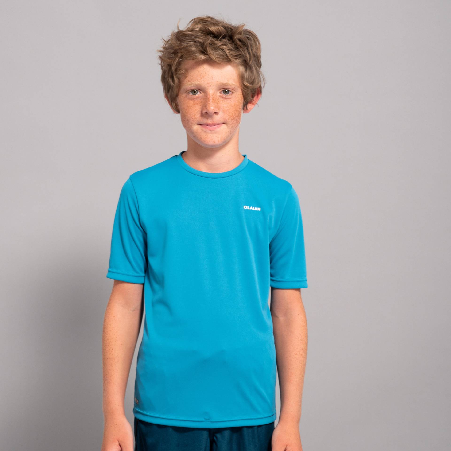 UV-Shirt Kinder UV-Schutz 50+ blau von OLAIAN