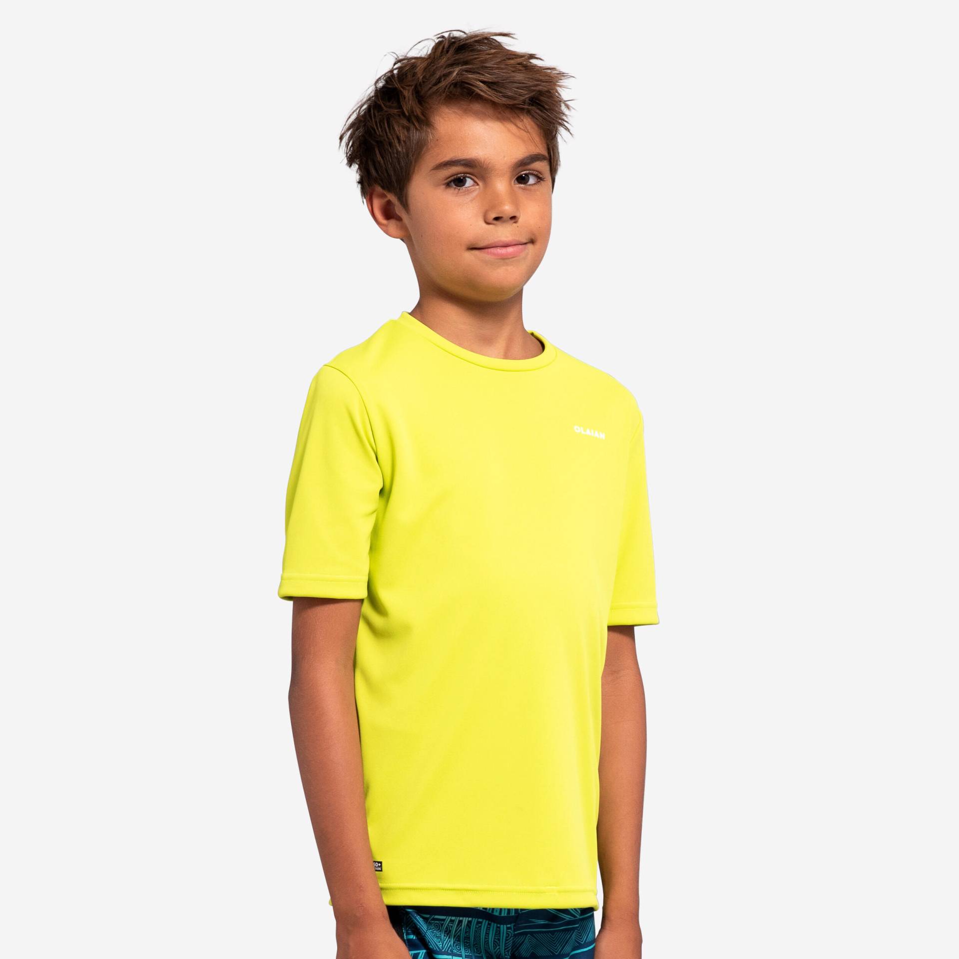 UV-Shirt Kinder kurzarm - grün von OLAIAN