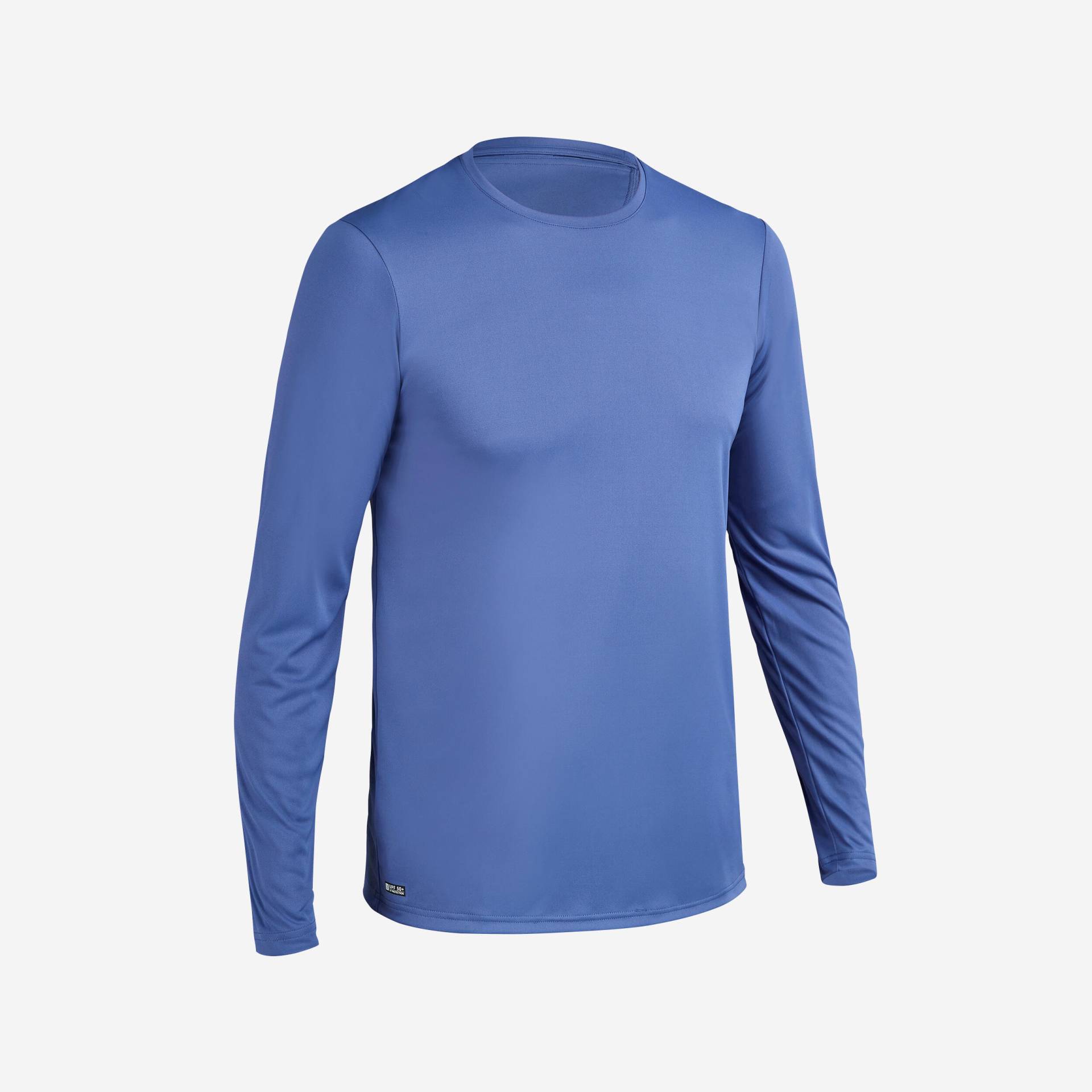 UV-Shirt Surfen Herren langarm - blau von OLAIAN