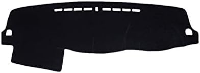 OLLWBYDM Auto-Armaturenbrett-Abdeckungsmatte, Sonnenschutz, schützender Teppich, blendfrei, für Mitsubishi Pajero Montero 2007–2017 von OLLWBYDM