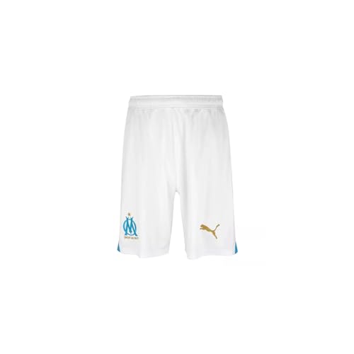 Olympique de Marseille Puma 771355-01 Shorts Replica Shorts Unisex White Größe S von PUMA