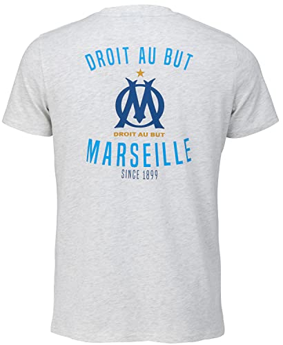 OLYMPIQUE DE MARSEILLE Om T-Shirt, offizielle Kollektion, Größe XL von OLYMPIQUE DE MARSEILLE