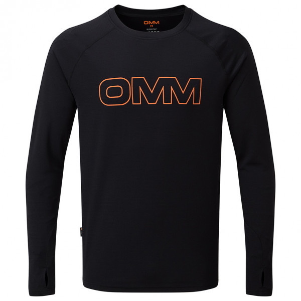 OMM - Bearing Tee L/S - Funktionsshirt Gr S schwarz von OMM