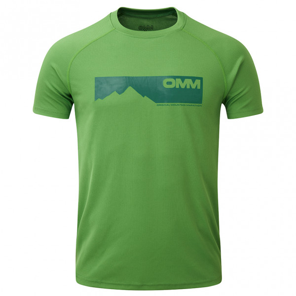 OMM - Bearing Tee S/S - Funktionsshirt Gr M grün von OMM