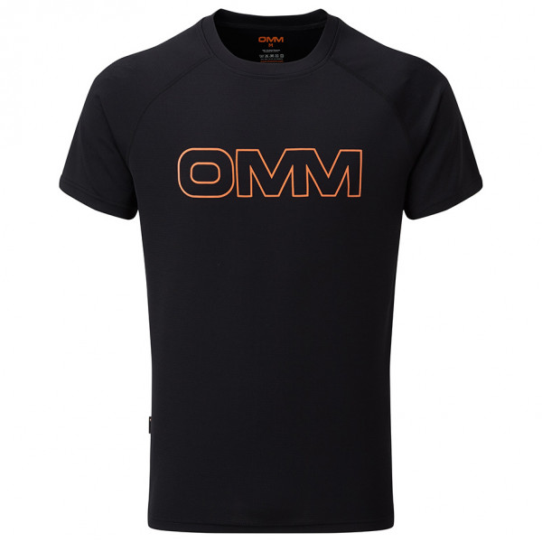 OMM - Bearing Tee S/S - Funktionsshirt Gr M schwarz von OMM