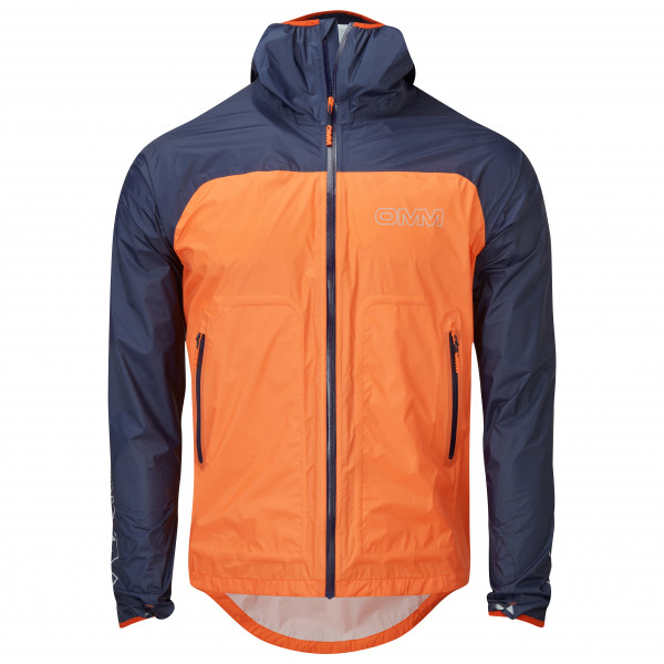 OMM - Halo + Jacket With Pockets - Laufjacke Gr L orange von OMM