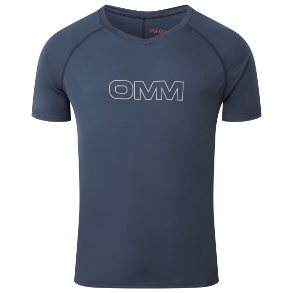 OMM - Nitro Tee S/S - Laufshirt Gr L blau von OMM