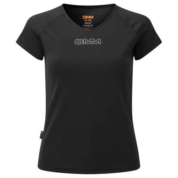 OMM - Women's Bearing Tee S/S - Laufshirt Gr XL schwarz von OMM