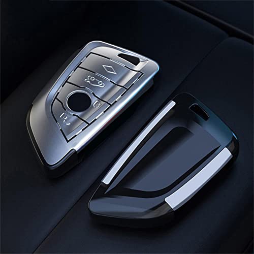 ONCLI Kohlefaser-ABS-Autoschlüsselhülle, kompatibel mit BMW X1 X3 X4 X5 F15 X6 F16 G30 G05 7er G11 F48 F39 520 525 G20 118i 218i 320i von ONCLI