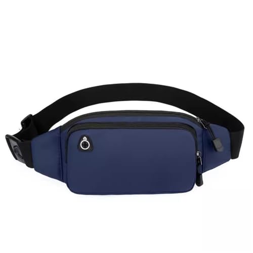 Gürteltasche Herren Kompakte Fitness-Lauf-Hüfttasche for Herren Reisesport Wandern (Farbe : Blau, Size : 30x5x13cm) von ONDIAN
