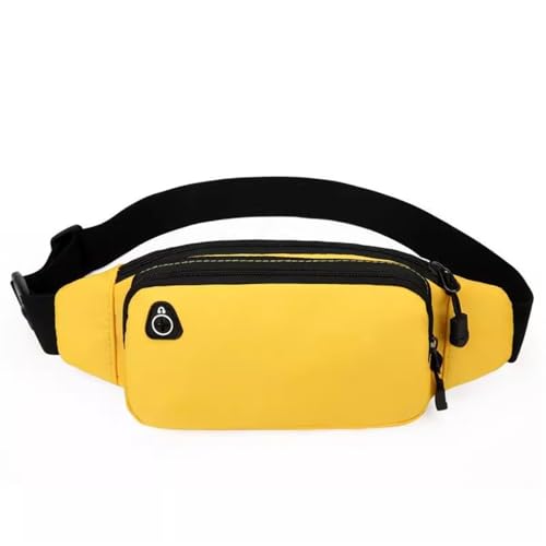 Gürteltasche Herren Kompakte Fitness-Lauf-Hüfttasche for Herren Reisesport Wandern (Farbe : Gelb, Size : 30x5x13cm) von ONDIAN