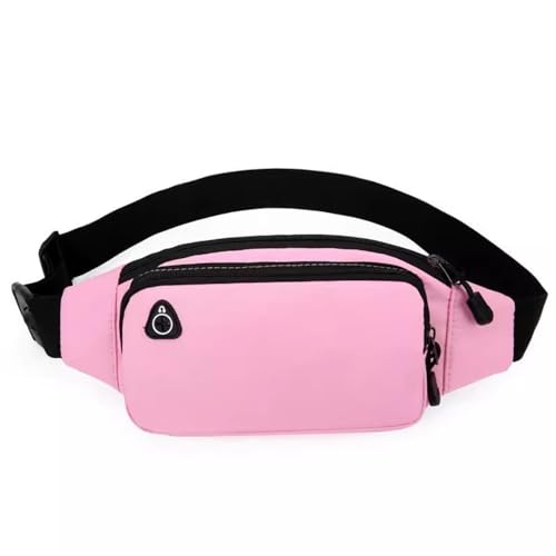 Gürteltasche Herren Kompakte Fitness-Lauf-Hüfttasche for Herren Reisesport Wandern (Farbe : Rosa, Size : 30x5x13cm) von ONDIAN