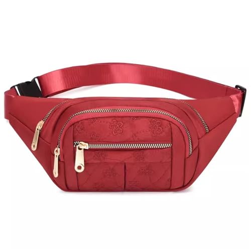Gürteltasche für Damen Damen Sport-Hüfttasche Waist Pack Mini (Farbe : Colour 1, Size : 34x15x4cm) von ONDIAN