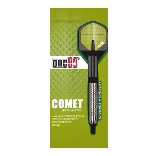ONE80 Unisex-Adult Steel-Dartpfeile Comet Steeltip 25g, Silber von ONE80