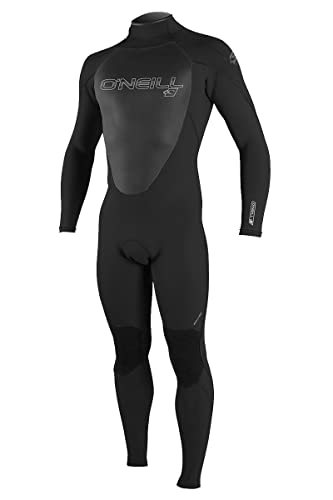 O'Neill Herren Epic 4/3mm Back Zip fuld wetsuit Neoprenanzug, Black/Black/Black, L EU von O'Neill