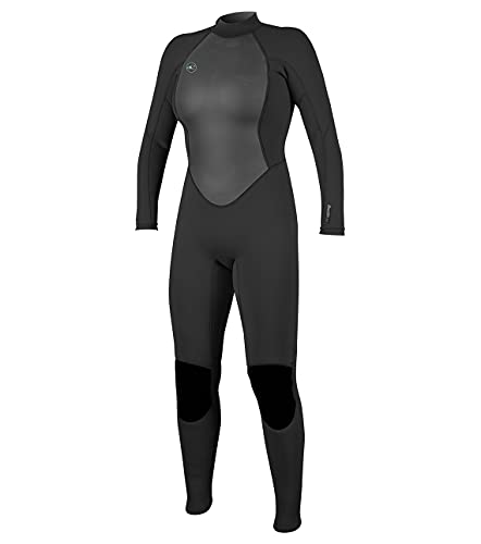 O'Neill Damen Reactor II 3/2 mm Back Zip Full Wetsuit, Schwarz (Black),40 EU (US 10) von O'Neill