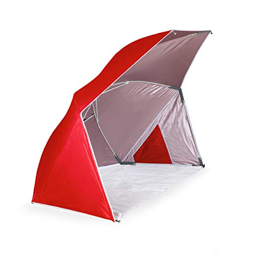 ONIVA - a Picnic Time brand Brolly Strandschirmzelt, Rot, Einheitsgröße von ONIVA - a Picnic Time brand