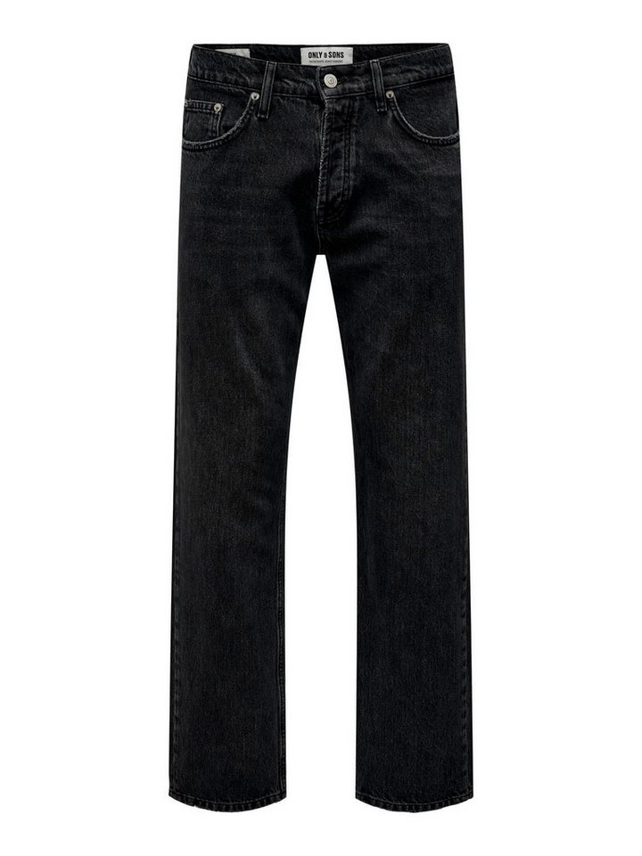 ONLY & SONS Weite Jeans - Weite Baggy Jeans - schwarz ONSEDGE von ONLY & SONS