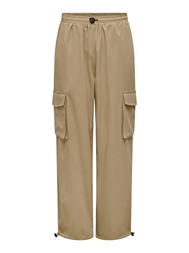 ONLY Damen Onlcashi Cargo Pant Wvn Noos, Incense, L / 32L von ONLY