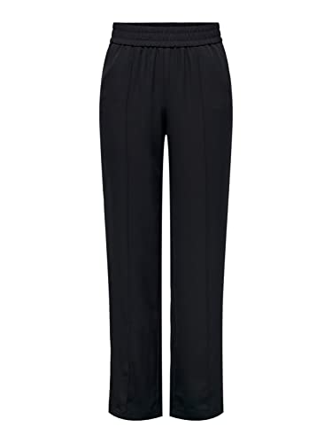 ONLY Damen Onllucy-laura Mw Wide Pintuck Pant Noos, Schwarz, M / 32L von ONLY