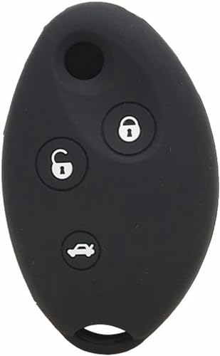 ONNAT Silikon-Schlüsselhülle, Autoschloss-Schlüsselhülle, für Citroen Xsara C5 2007, Auto-Fernbedienungs-Schutzhülle von ONNAT