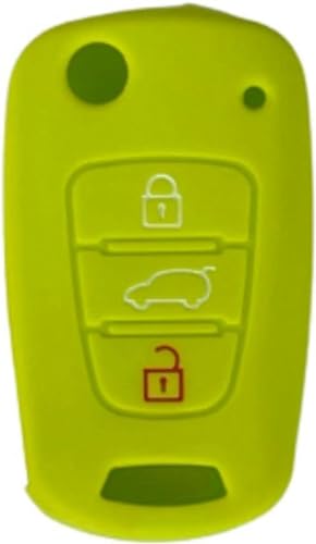 ONNAT Silikon-Schlüsselhülle, Autoschloss-Schlüsselhülle, für Kia Picanto Sportage K5, Auto-Fernbedienungs-Schutzhülle von ONNAT