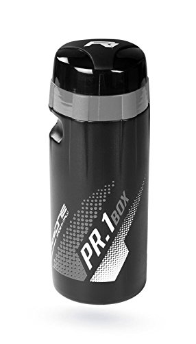 Bidon RaceOne PR1 Box Toolbox Behälter für Fahrradwerkzeug, Schwarz Grau 3946ng von ONOGAL