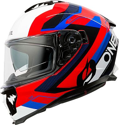 ONeal Challenger Exo S25, Integralhelm - Schwarz/Weiß/Rot/Blau - S von ONeal