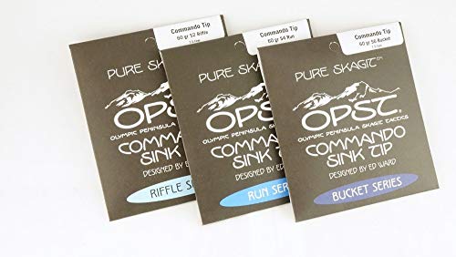 OPST Pure Skagit Commando Micro Tips, 7.5', 60 Grains, S2(Riffle) von OPST