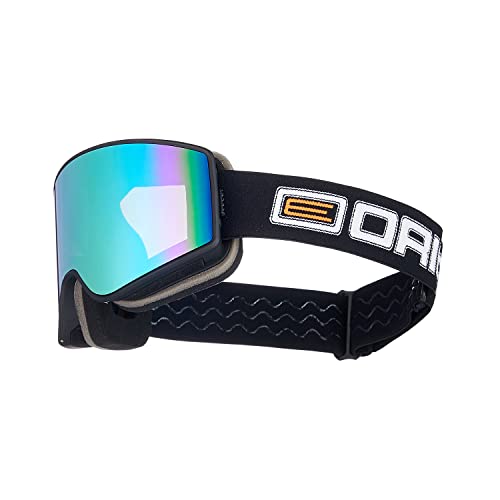 ORIGINE Schnee-Skibrille, abnehmbare Anti-Beschlag-Scheibe mit Clip-Verriegelungssystem, OTG Snowboardbrille für Erwachsene von ORIGINE