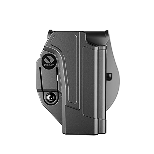 Orpaz C-Series G19 Holster Compatible with Glock 19 Left-Handed OWB Holster, Level I Retention, Paddle Holster - Unisex - Will Secure Your Handgun with a Tactical Appearance von ORPAZ