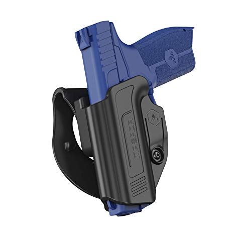 Orpaz C-Series IWI Masada Holster Compatible with IWI Masada 9mm Left-Handed OWB Holster, Level I Retention, Paddle Holster - Unisex - Will Secure Your Handgun with a Tactical Appearance von ORPAZ